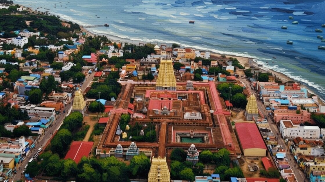 ராமேஸ்வரம் ராமநாதசுவாமி கோயில்,அக்னி தீர்த்தம்,ராமேஸ்வரம் தீர்த்தம்,ராமேஸ்வரம்,ராமேஸ்வரம் கோயில்