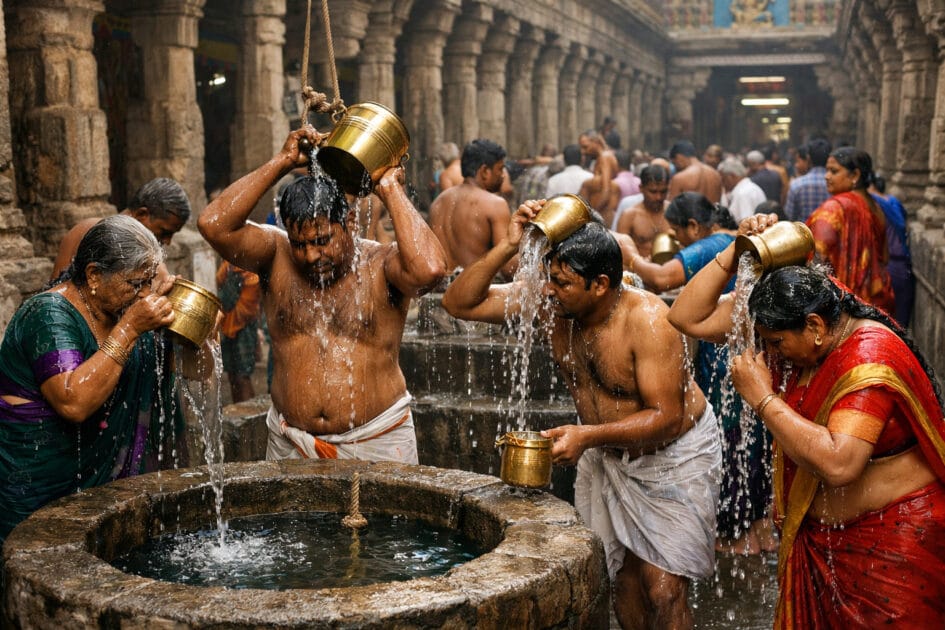 ராமேஸ்வரம் ராமநாதசுவாமி கோயில்,அக்னி தீர்த்தம்,ராமேஸ்வரம் தீர்த்தம்,ராமேஸ்வரம்,ராமேஸ்வரம் கோயில்